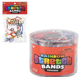 Buy PRINCESS RAINBOW SILICONE STRETCH BANDS in Bulk