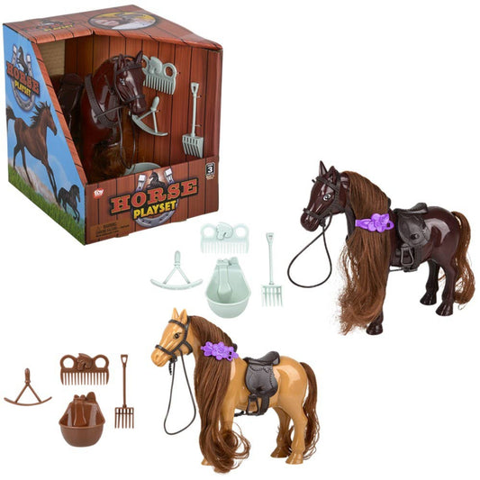 Buy 7? Horse With Hair Accessories in Bulk