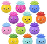 Buy JUMBO SQUISH PINEAPPLE COLOR EXPRESSIONS MIX 10" in Bulk