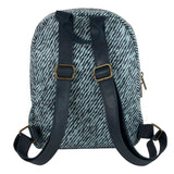 Wholesale  Denim Print Vinyl Backpack