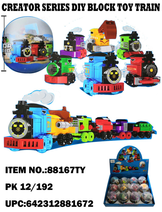Buy Creator Series DIY Block Toy Train in Bulk