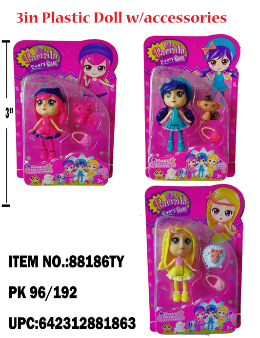 Buy Plastic Doll with Accessories in Bulk