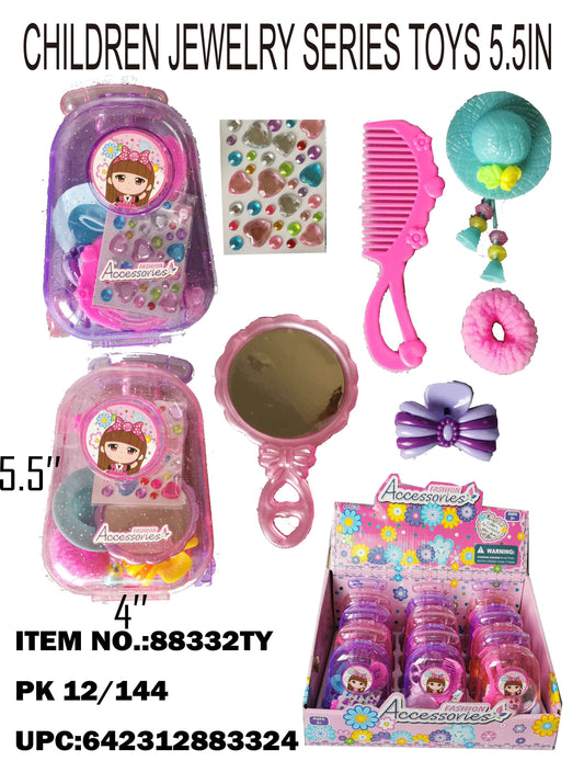 Buy 6PCS Girls Jewelry Series Toy BOX in Bulk