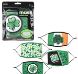 Buy ST. PATRICK'S DAY FACE MASK ADULT SIZE in Bulk