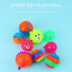 Stress Flashing Expandable Squeeze Toy Ball for Kids