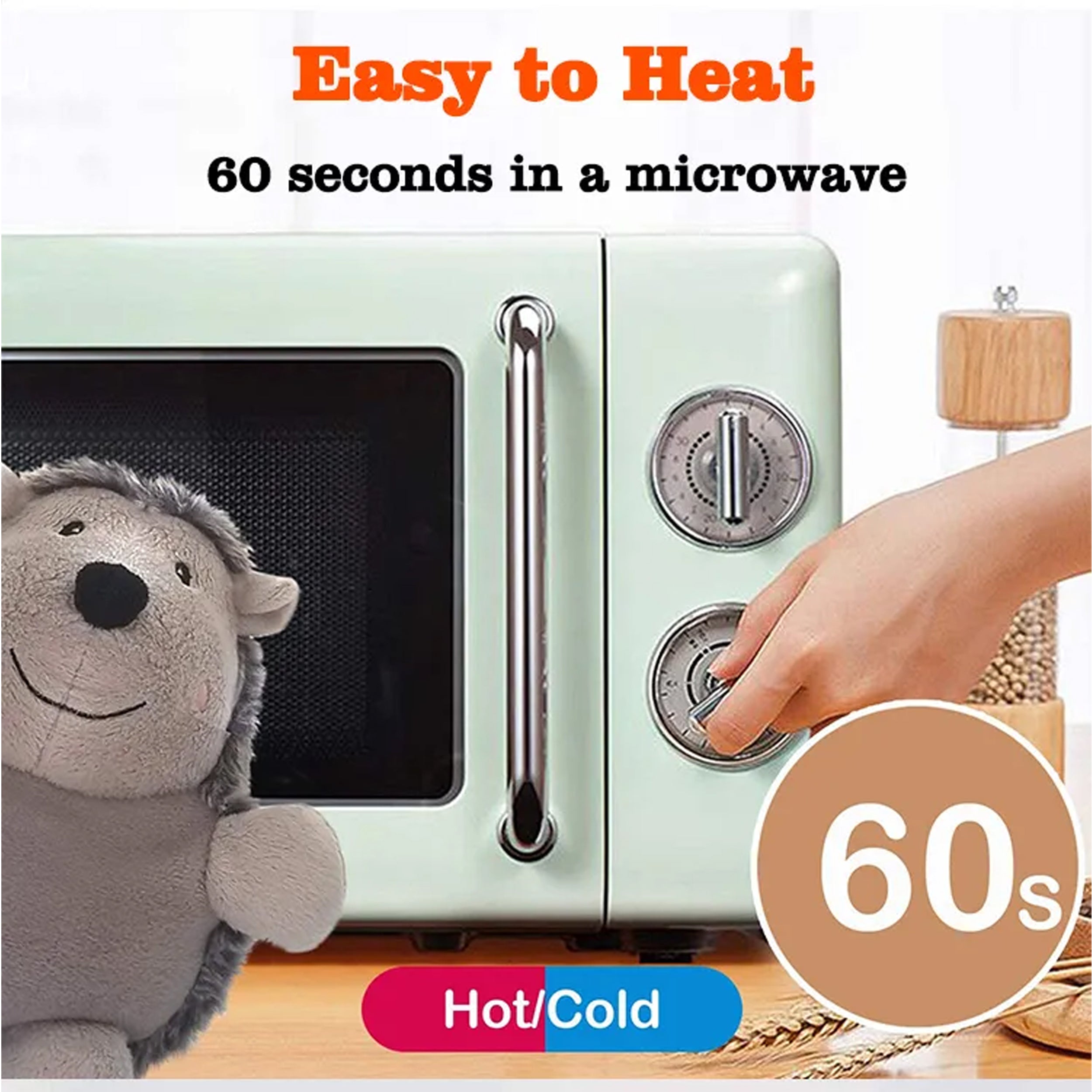 Keep Warm and Cozy with JSBlueRidge's Plush Toy Microwave Wheat Bag Heat Pack Warmer