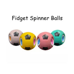 Magic Sensory Football Bubble Gyro Fidget Toy for Stress Relief and Focus