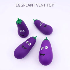 Stretchy & Filler Eggplant Squeeze Toy