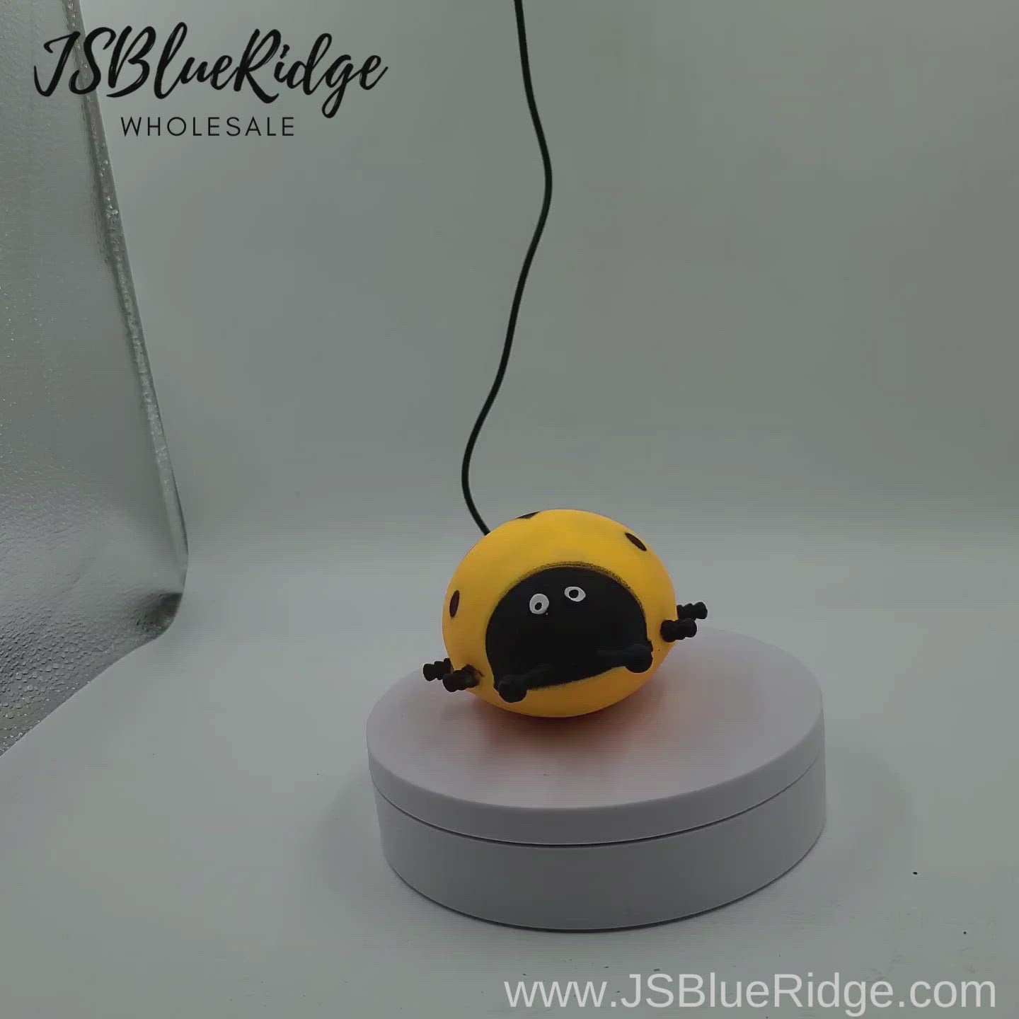 video demonstration of Beetle squishy fidget toys