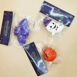 Get Ready for Halloween with our Cute Pumpkin, Ghost, and Bat Slow Rising Toys - Perfect for Kids