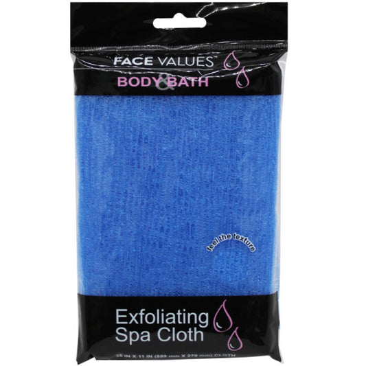 Face Values Body and Bath Exfoliating Spa Cloth in Assorted Colors Face Values Body and Bath Exfoliating Spa Cloth in Assorted Colors