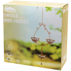 joie domi metal hanging oriole bird feeder