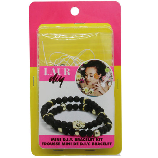 laura diy black gold bracelet kit