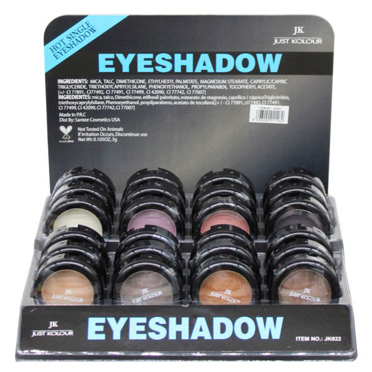 Single Eyeshadow in Assorted Shades in Countertop Display