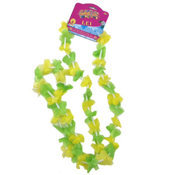 Hawaiian Luau Multi-Color Lei