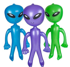 24"inch Alien Inflatable Toy - Assorted