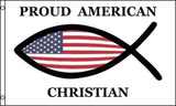 Wholesale AMERICAN CHRISTIAN SYMBOL 3 X 5 FLAG ( sold by the piece )