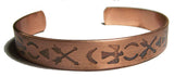 Buy PURE COPPER 22 gram NATIVE STYLE #Q CUFF BRACELET Bulk Price