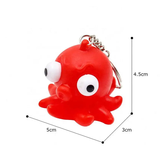 Big Eyes Squeezing Keychain Toy