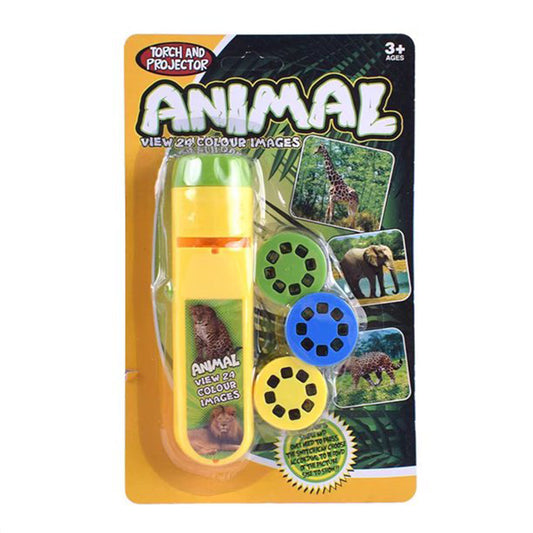 Bring the Jungle to Your Room with Our Animal Projector Torch Flashlight – Perfect for Kids