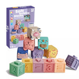 Animal Stoking Block learning Toy