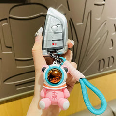 Bear In Space Suit Keychain