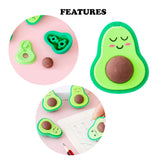 Avocado Fruit Erasers Set