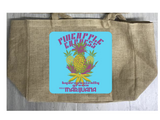 Wholesale PINEAPPLE EXPRESS MARIJUANA BURLAP TOTE BAG