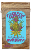 Wholesale PINEAPPLE EXPRESS MARIJUANA BURLAP BAG