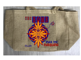 Wholesale THC BOMB MARIJUANA BURLAP TOTE BAG