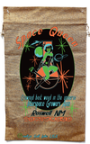 Wholesale SPACE QUEEN MARIJUANA BURLAP BAG