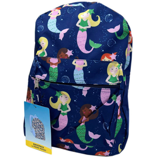 15 Girls Themed Printed Style Backpack with Zipper MOQ-6Pcs, 4.93$/Pc