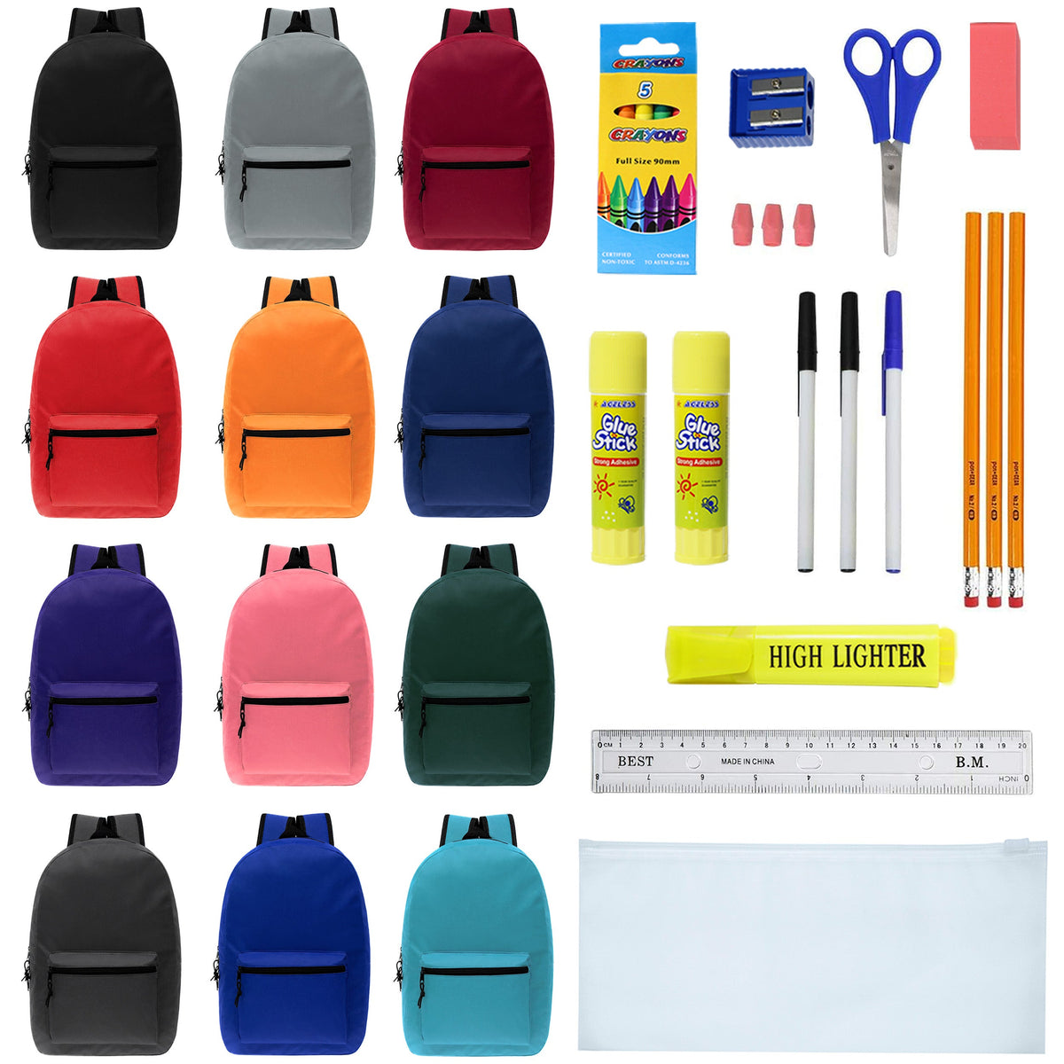 12 Color Assortment Kit