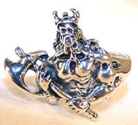 Wholesale VIKING SICKLE BIKER RING (Sold by the piece)
