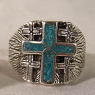 Wholesale NEW CROSS DELUXE BIKER RING  (Sold by the piece)