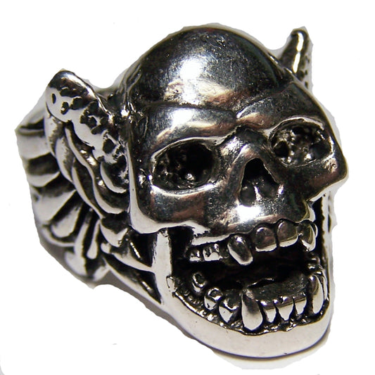 Wholesale Vampire Demon Wings Biker Ring  (Sold by the piece)