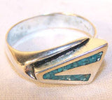 Buy TURQUOISE NATIVE DESIGN BIKER RINGS *Bulk Price