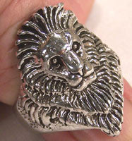 Wholesale LION HEAD BIKER RING (Sold by the piece) CLOSEOUT $ 3.95 EA