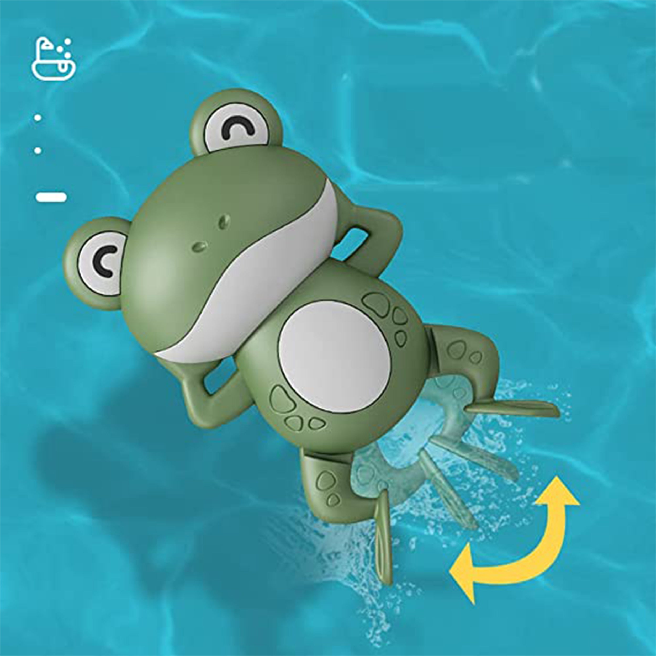 Wind Up Swimming Frog Baby Bath Toy For Kids JSBlueRidge Wholesale wind-up-swimming-frog-baby-bath-toy-for-kids-jsblueridge-wholesale
