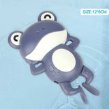 Wind Up Swimming Frog Baby Bath Toy