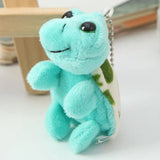 Sea Turtle with Big Eyes Soft Plush Stuffed Keychains - Assorted Colors