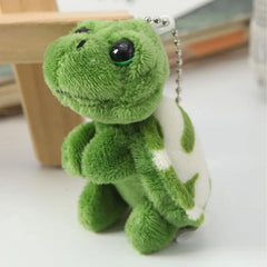 Sea Turtle with Big Eyes Soft Plush Stuffed Keychains - Assorted Colors