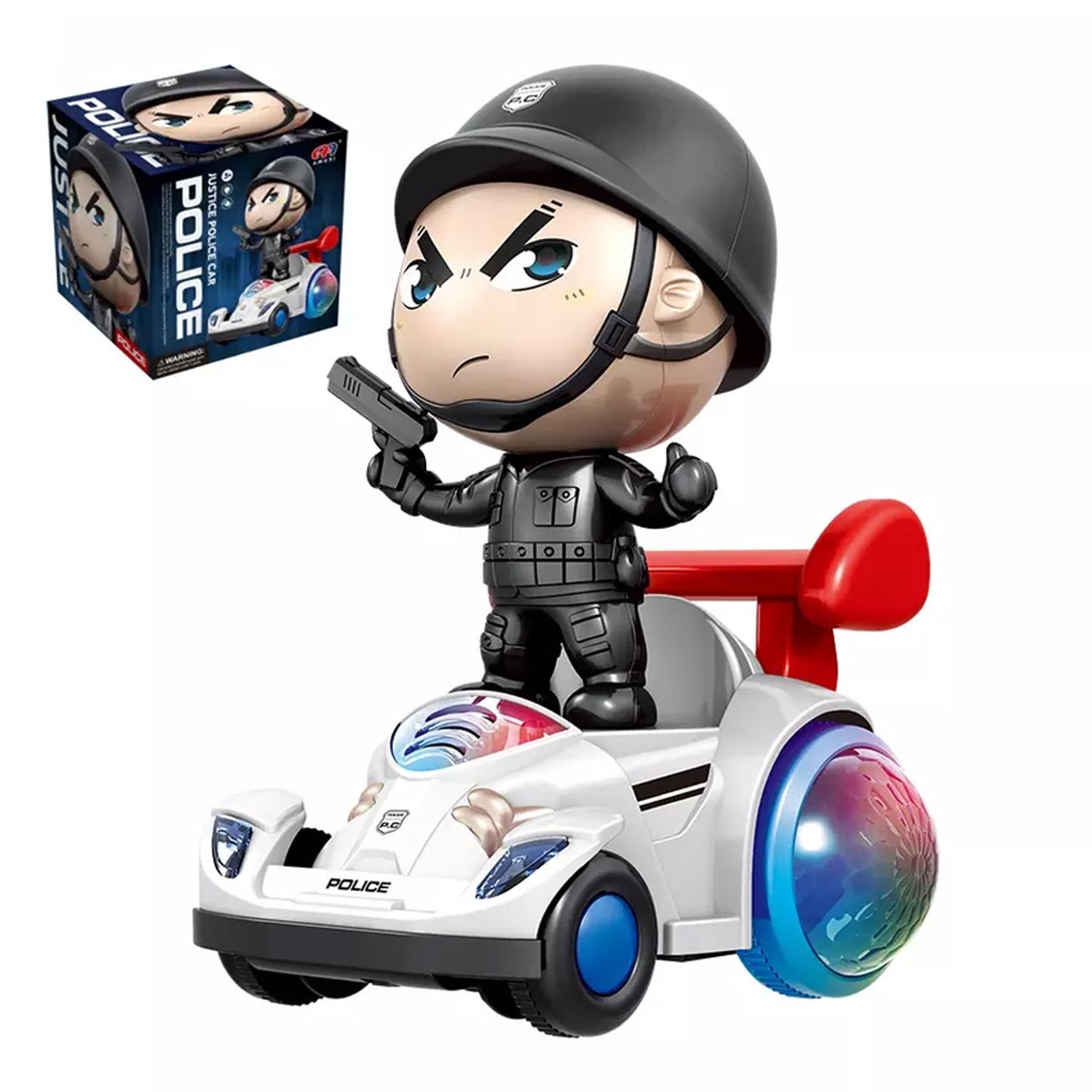 Electric Universal Stunt Police Balance Car - Perfect for Boys