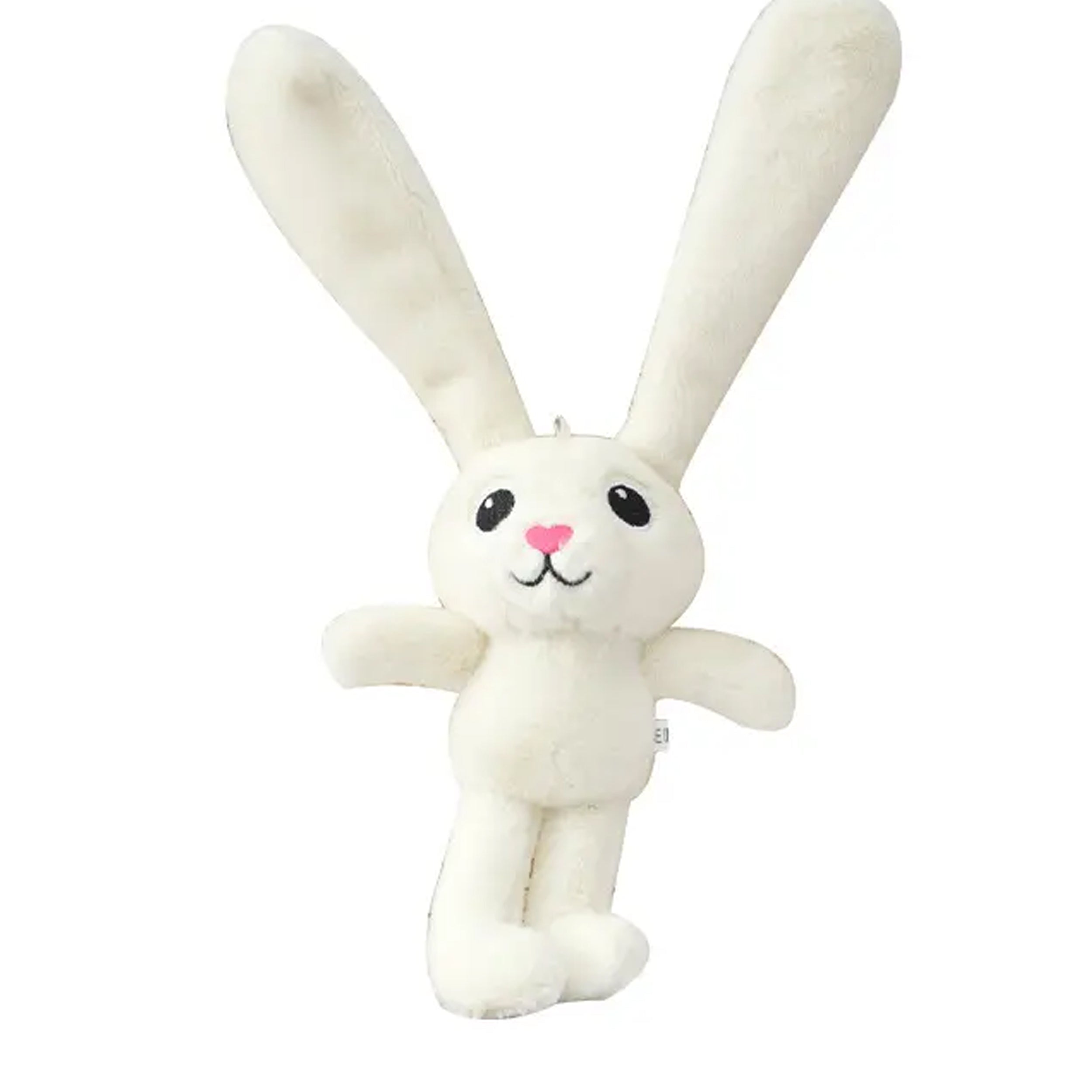 Rabbit Shape Stretchable Ear Soft Stuffed Plush Keychains