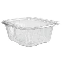 32 oz PET Container with Flat Lid - Clear
