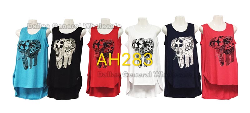 Bulk Buy Ladies Casual Elephant Blouses Wholesale