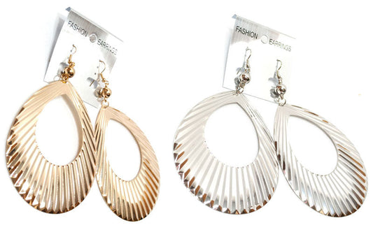 Teardrop Big Hoops Earrings Wholesale