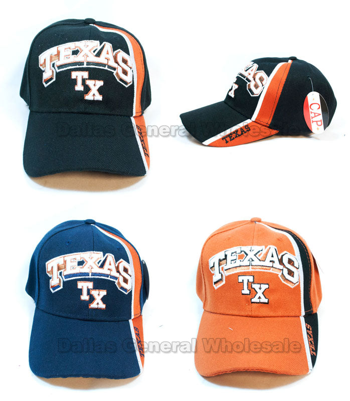 Bulk Buy Adults Texas Casual Baseball Caps Wholesale