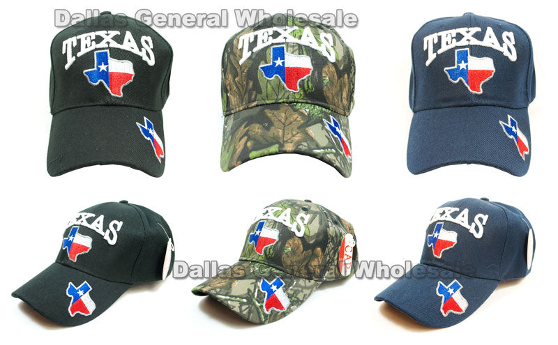 Bulk Buy Texas Adults Casual Caps Wholesale