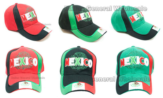 Bulk Buy Mexico Design Baseball Caps Wholesale